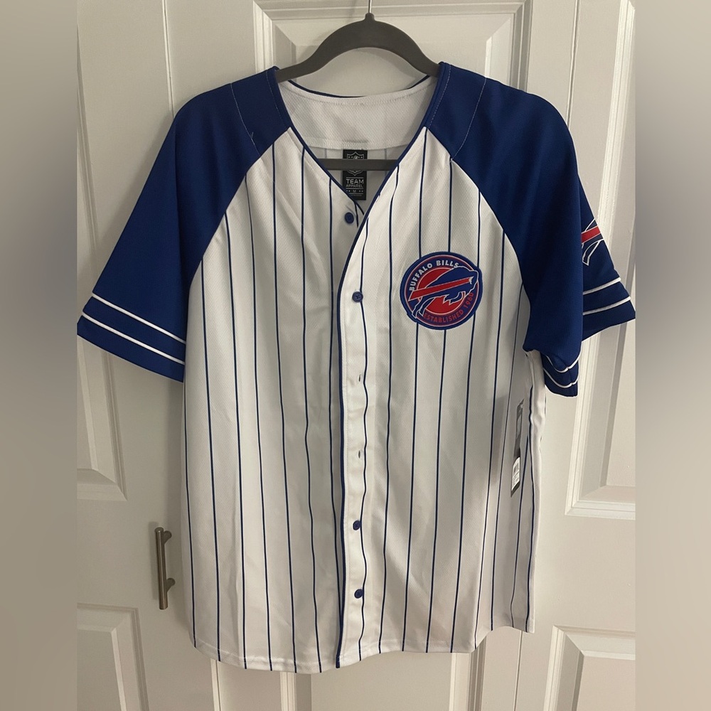 Brand New Buffalo Bills Baseball Jersey